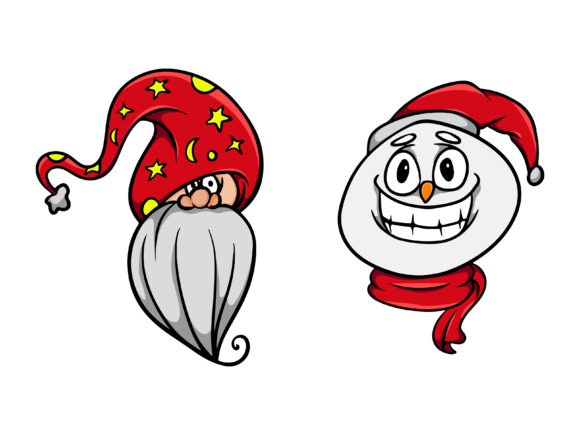 Christmas Bundle Snowman Head