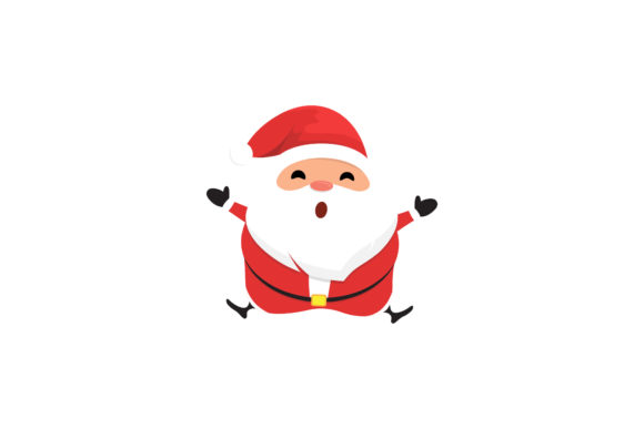 Christmas Character Santa Illustration