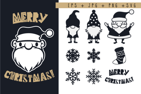 Christmas Ornament and Character Illustrations