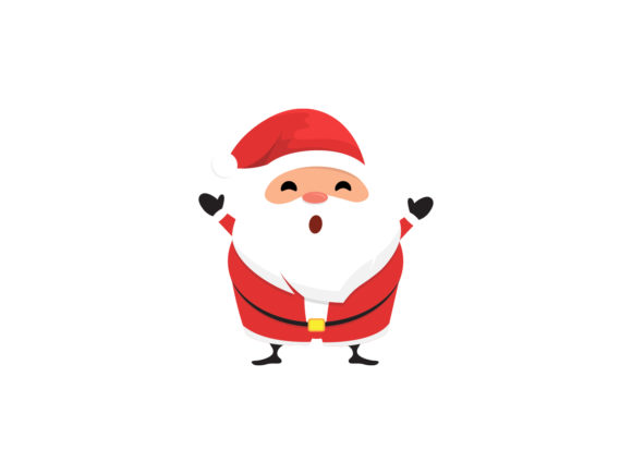 Christmas Santa Illustration Vector