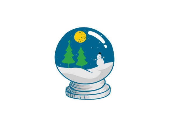 Christmas Snow Globe Snowman