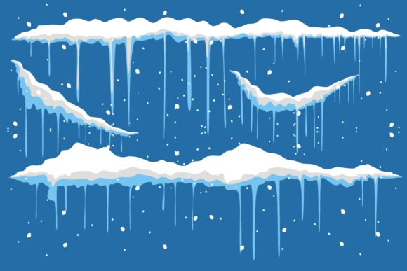 Snow Christmas Creative Illustration